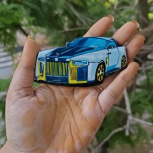 Ice Cold Colour Rolls Royce Phantom Fridge Magnet